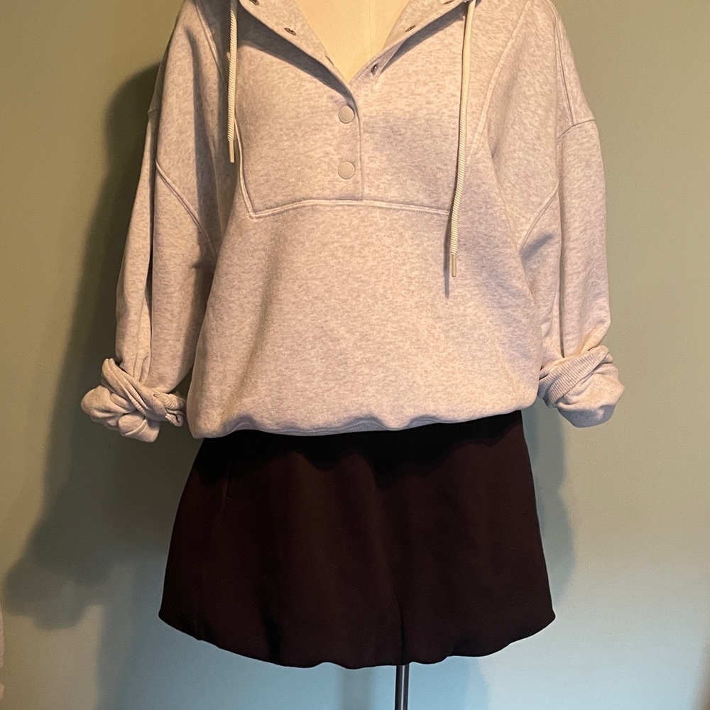 Cloud Fleece bubble skirt